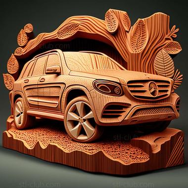 3D мадэль Mercedes Benz GLK (STL)